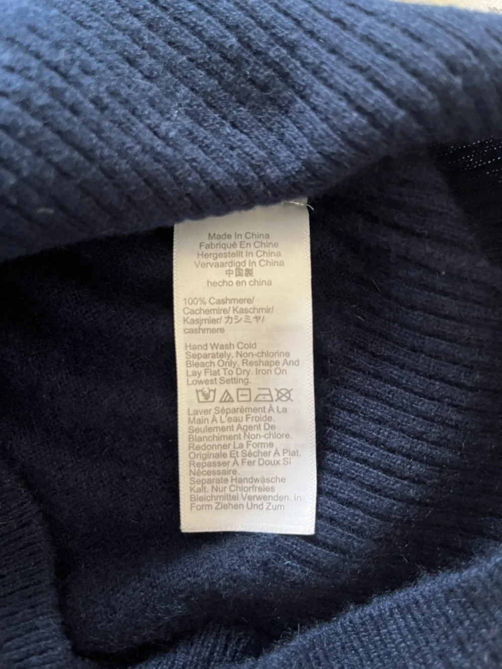 J. Crew Navy Crewneck Sweater